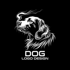 Obraz premium Dog Vector Logo Design