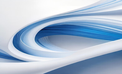 白と青の曲線形状の背景を抽象化します。滑らかでクリーンな微妙な質感の創造的なデザイン。モダンな明るい色のグラフィック要素。ポスター、パンフレット、プレゼンテーション、ウェブサイト、チラシに適しています