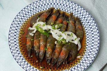 Soy Sauce Marinated Shrimp