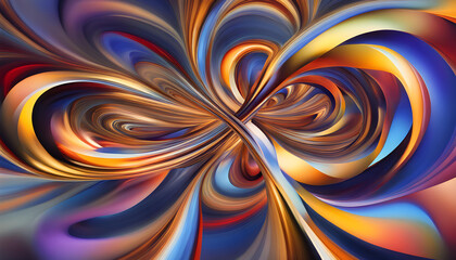 abstract fractal background