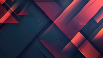 An abstract geometric background with depth.