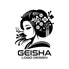 Geisha Vector Logo Design