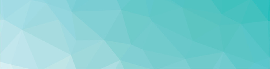 Gradient light blue polygon pattern. Low poly design. Vector illustration
