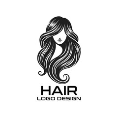 Hair Vector Logo Design
