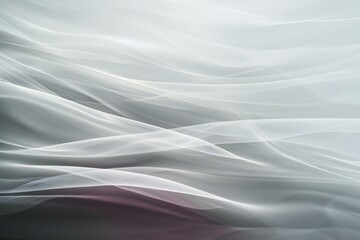 Abstract background with smooth lines in gray and white colors,