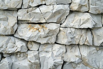 Texture, background, pattern,  Rock wall lined with white stones