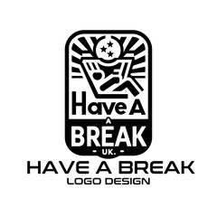 Have A Break Vector Logo Design