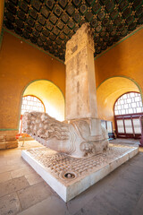 China in the qing dynasty emperor mausoleum, clear dongling