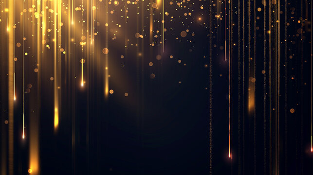 A gold and black background with a lot of gold and black lines. The lines are very thin and are scattered all over the background