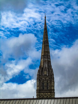 Steeple of Salisbury Cathedral, United Kingdom