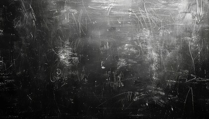 Chalkboard Texture, Realistic chalkboard texture with chalk smudges and eraser marks, great for creating chalkboard art or educational resources with a handmade fee - obrazy, fototapety, plakaty
