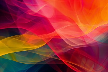 Abstract colorful background with some smooth lines in it (see more in my portfolio) - obrazy, fototapety, plakaty