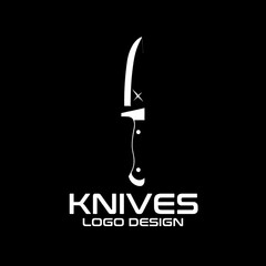 Knives Vector Logo Design