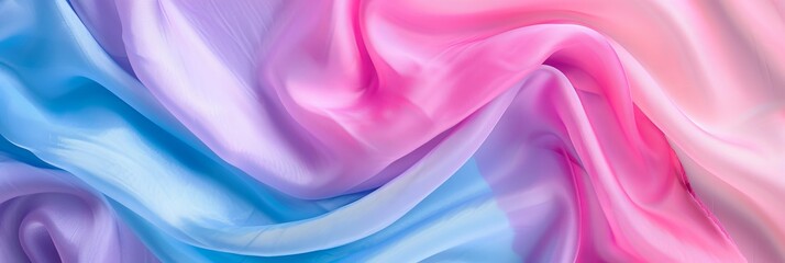 Luxurious pastel silky fabric texture ideal for elegant fashion and luxury branding backgrounds