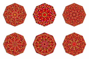 isolated-geometrical-mosaic-octagon-shape-set-octagonal-vector-elements