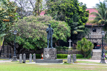 Fototapeta premium Intramuros Fort Santiago, a historic site in the Philippines, Manila, Philippines 