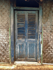 old wooden door