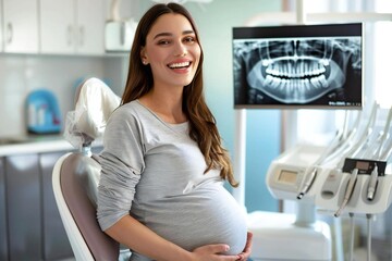 Dental Procedures for Pregnant Woman at Dentist Office