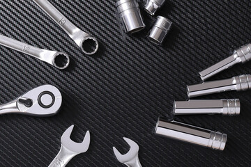 自動車工具の集合イメージC