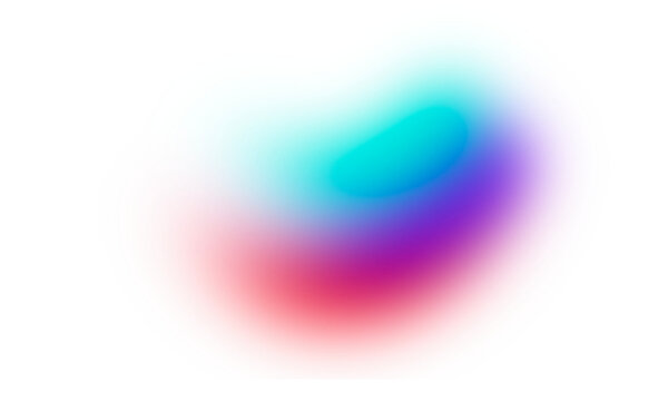 Colorful gradient with noise and blur effects. Gradient beam of light on a transparent background. Colorful glare of neon light