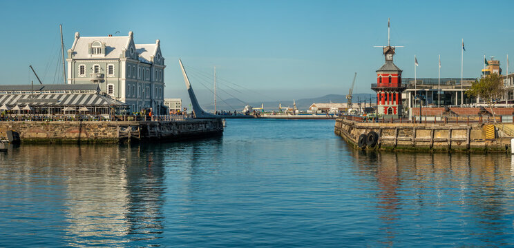Entrance to the Victoria & Albert Water Front Port, Cape Town, South Africa