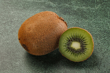 Sweet and juicy kiwi fruit