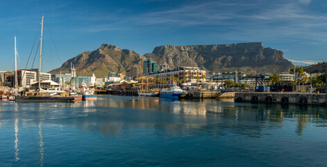 Fototapeta na wymiar Victoria and Albert Waterfront, Cape Town, South Africa