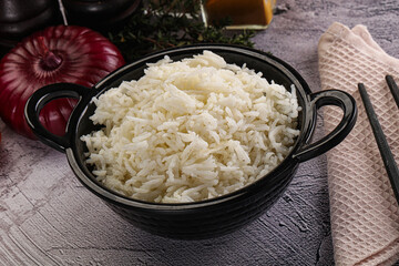 Indian cuisine Steamed basmati rice