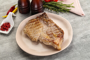 Grilled pork neck juicy steack