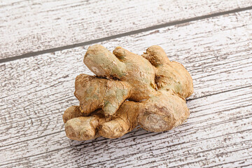 Raw ginger root fot cooking