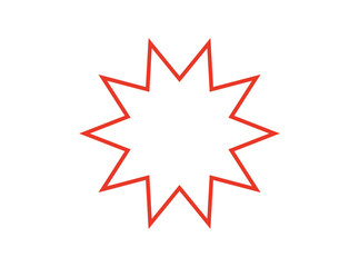 ギザギザフレーム