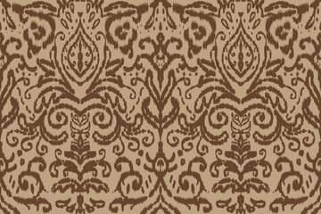 Ethnic ikat pattern.beautiful pattern. folk embroidery,bohemian style,aztec geometric art ornament print.ethnic abstract Inkatha art.Seamless fabric.design for fabric, carpet, wallpaper, clothing	