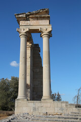 Ruin of the Temple of Hylate-Temple of Apollo at Kourion, Cyprus  