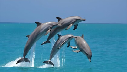 A-Group-Of-Playful-Dolphins-Performing-Acrobatic-T-Upscaled_8
