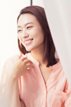 Beauty photo of young Asian woman