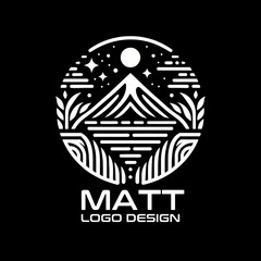 Matt Vector Logo Design