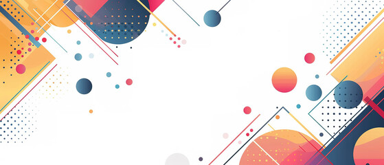 Obraz premium minimalist flat vector wallpaper of technical with white background, with empty copy space