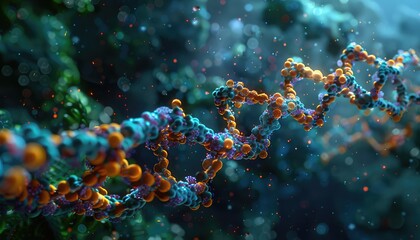 Gene Silencing Technologies, Explain how gene silencing technologies like RNA interference (RNAi) are used in biotechnology to study gene function and develop novel therapeutics - obrazy, fototapety, plakaty