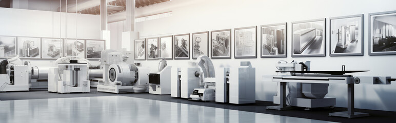 Advanced Printing Solutions in a High-Tech Workshop