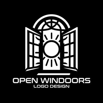 Open Windoors Vector Logo Design