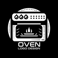 Oven Vector Logo Design