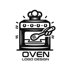 Oven Vector Logo Design