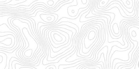 geography scheme and the terrain path abstract topographic contour map, wave paper curved reliefs abstract geometric pattern, wave Line topography map contour background. - obrazy, fototapety, plakaty