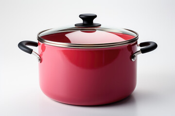 Elegant Red Cooking Pot for Modern Kitchens