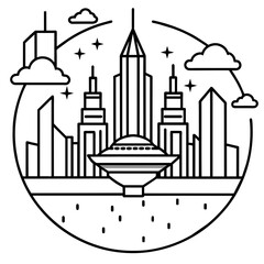      beautiful seaside view with some coconut palm.
