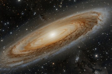 White galaxy cosmic mystery