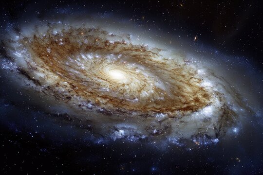 White galaxy cosmic mystery