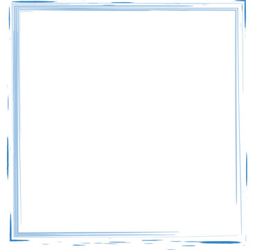 a blue and white picture of a white square with a blue border.