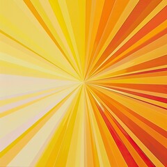 A burst of geometric rays emanating from a central point