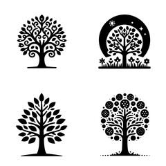 Tree icon set-29